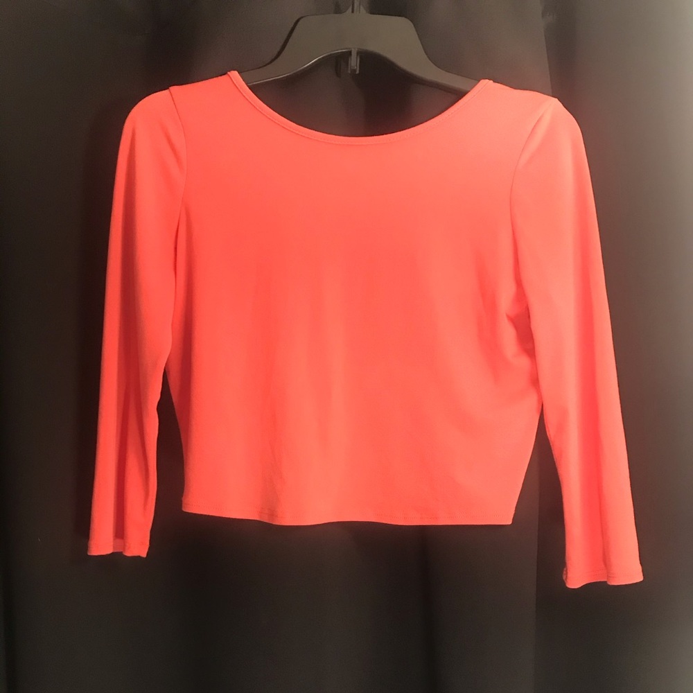 Tobi Peach Crop Top